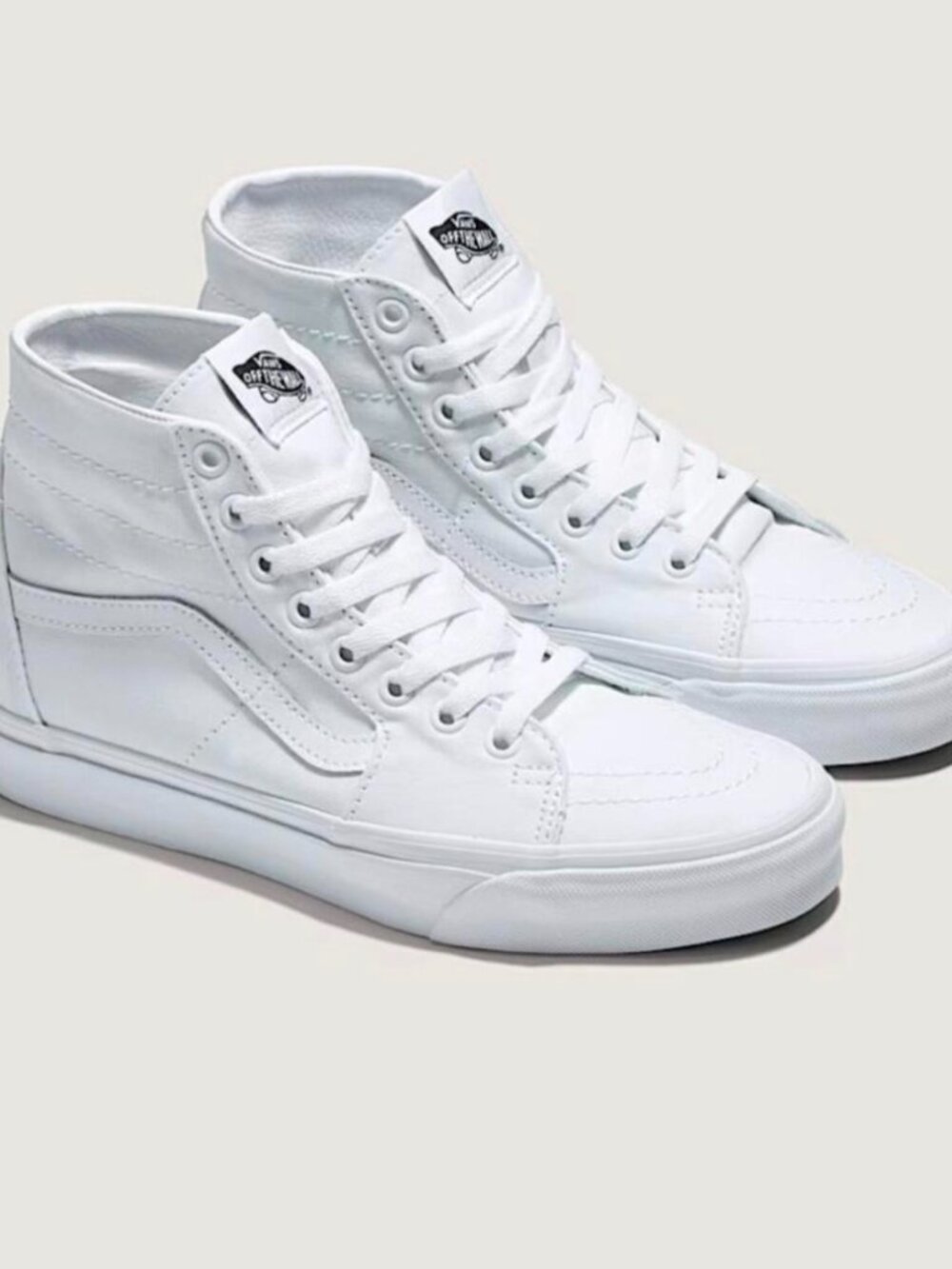 Vans all white Sk8-Hi Shoe